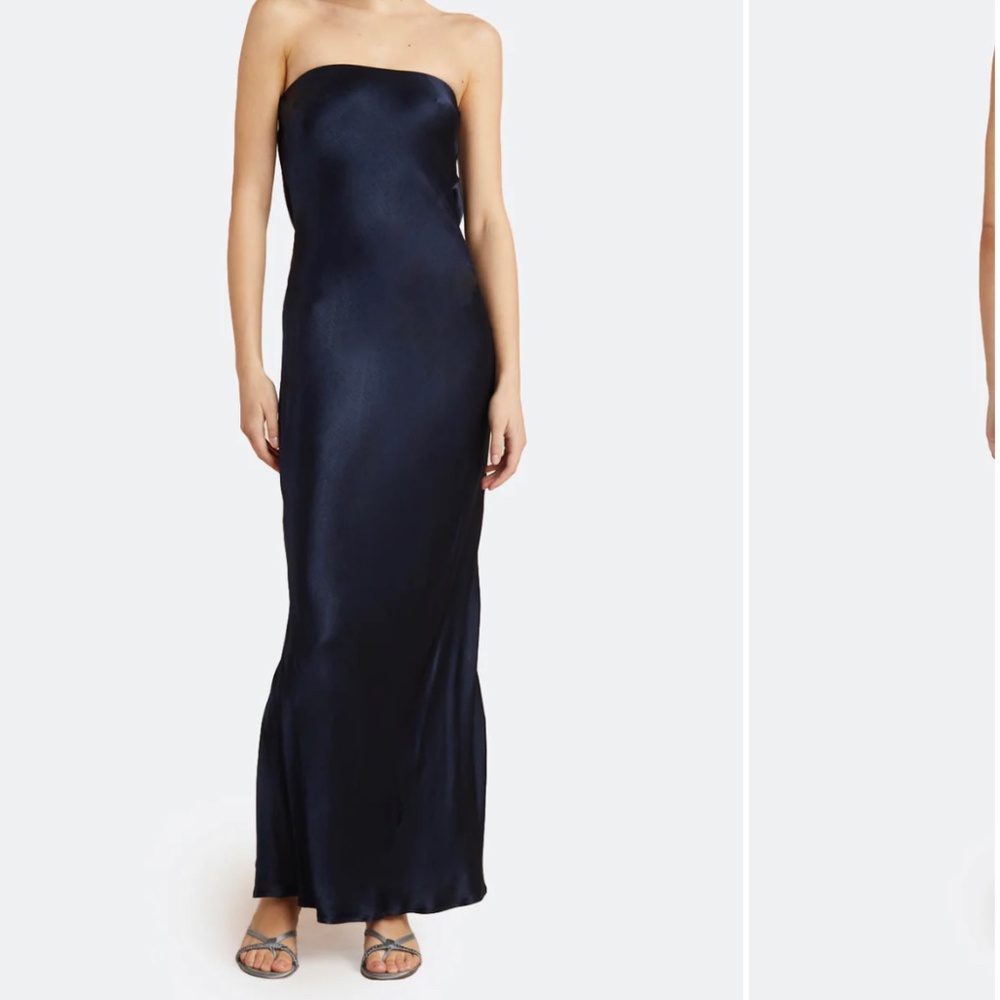 Bec and Bridge Moon Dance Strapless Midi Dress
